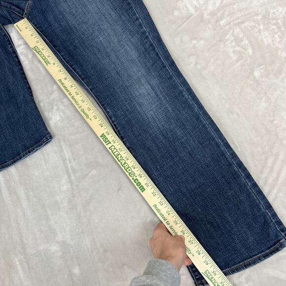 Levis Jeans Womens 31 Blue Denim Classic Boot Cut Stretch Mid Rise Preppy Casual - Picture 3 of 12